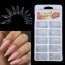 100pcs bag ballerina nail art tips
