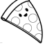 easy pizza coloring pages for kids