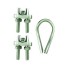 stainless steel clamp set