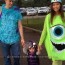 cool diy monsters inc family costume