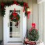 christmas front door décor ideas