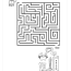 armor of god maze coloring page free