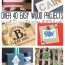 wood crafts that take 15 minutes or
