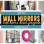 diy wall mirrors thirty best home