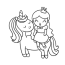 the cutest free unicorn coloring pages