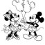 minnie mouse birthday coloring pages