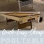 pool table makeover bold boundless blonde
