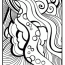 abstract for teenagers coloring page