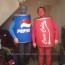 the pepsi and coke can duo couple costume