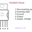tda2003 amplifier circuit diagram