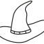 witch hat 7 coloring page free