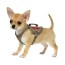 dog molle vest with grab handle leash clips