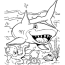 sharks kids coloring pages