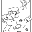 mario coloring pages free coloring