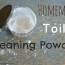 homemade diy toilet bowl cleaner
