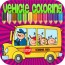 coloring book school bus drawings
