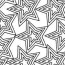 free printable star pattern coloring
