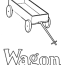 wagon coloring page coloring home