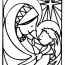 st catherine of siena coloring clip