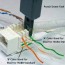 wiring rj45 wall socket which has