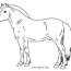 free printable horse coloring pages for