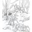ant hill coloring page for kids free