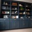 diy office built ins with storage the