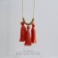 diy ring and tassel necklace fall for diy
