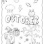 october coloring page planerium