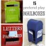 diy mailboxes for kids housing a forest