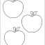 apples free printable templates