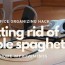getting rid of cable spaghetti at home