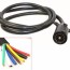 7ft foot 7 way trailer cord wire