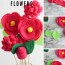 make this diy felt flowers tutorial