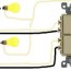 wiring diagram for a double light