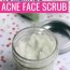homemade acne face scrub diy beauty