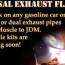 torch exhaust flamethrower kits diy