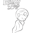 baby boy free printable coloring page