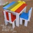 simple kid s table and chair set her