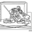 powerhouse hockey coloring pages