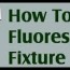 how to repair fluorescent light fixtures