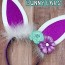 diy bunny ears headband tutorial for