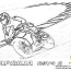 motorcycle coloring book pages street