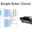 11 led knight rider circuit using ne555