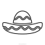 sombrero coloring page ultra coloring