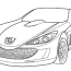 peugeot 907 coloring page free