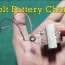 diy lead acid battery charger outlet
