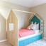 how to build a diy kids house bed with