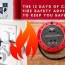 christmas electrical fire safety