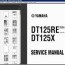 yamaha dt125 service manual
